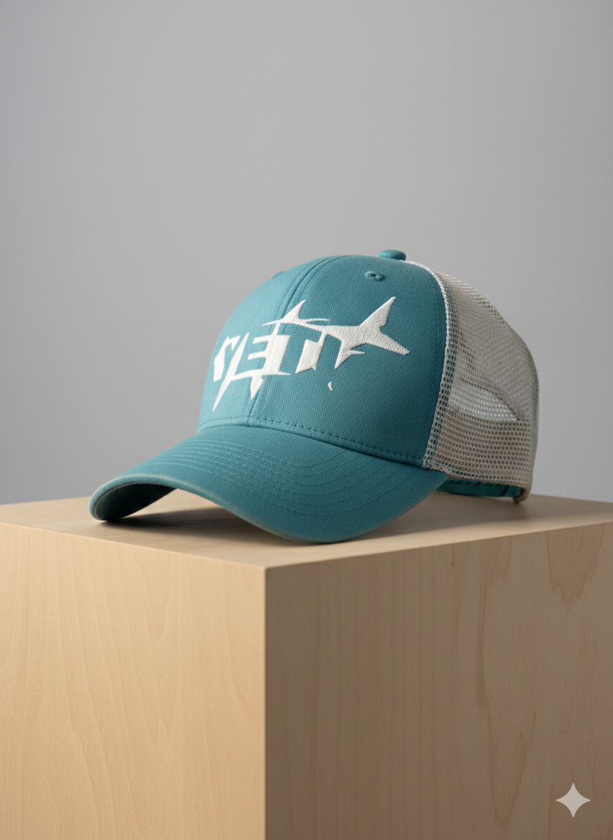 YETI Marlin Badge Trucker Hat