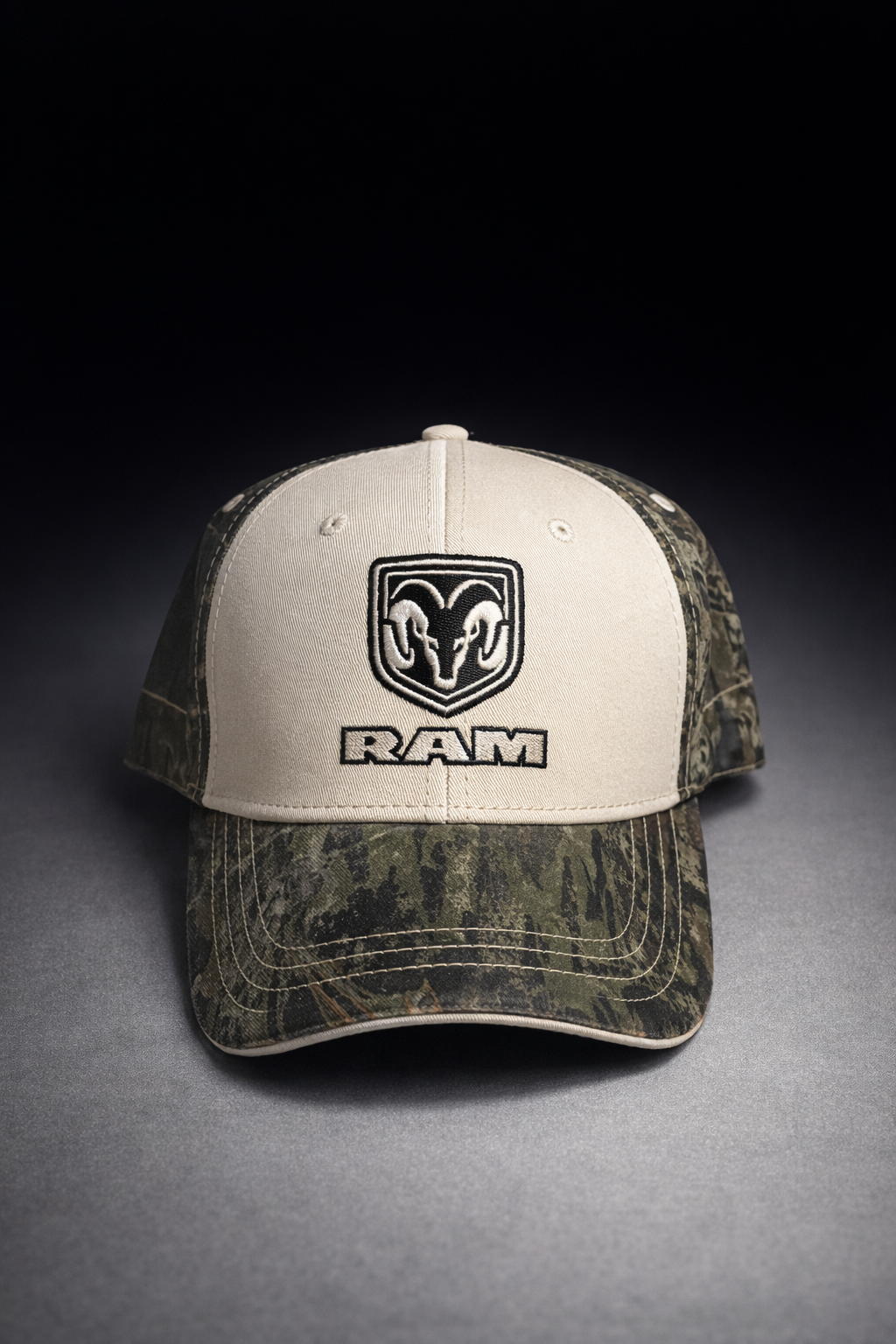 RAM Trucks Camo & Khaki Mesh Back Hat