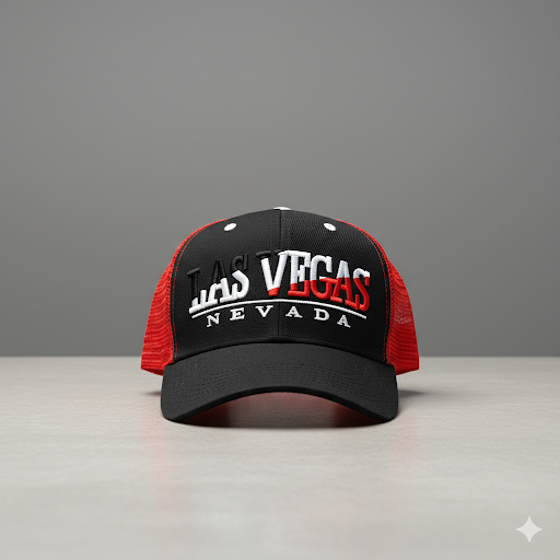 Las Vegas Nevada trucker hat